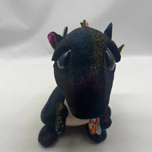 Ty Beanie Boos Anora - Black Dragon 9" - Picture 1 of 5